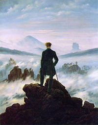 Der Wanderer über dem Nebelmeer